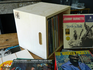 Birch Plywood LP Storage Box