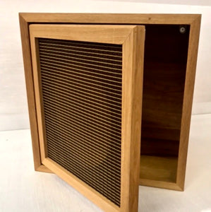 The Amp Box Stripped-Deluxe Vinyl Storage Box