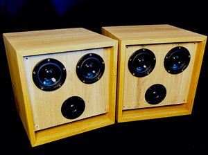 Speakers- 'Moving in Stereo' Full Range Loudspeakers - Pre order- price shown is for 1 Speaker