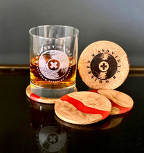 Load image into Gallery viewer, Two Fisted Tales- Whiskey Glass and Coaster Gift Set-Limited Edition