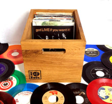 Load image into Gallery viewer, 7 inch Vinyl Storage Box- ‘Singles Going Steady&#39;