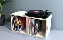 Load image into Gallery viewer, Birch Plywood LP Storage Box-SOLD OUT Preorders will ship the week of March 25th