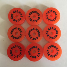 Load image into Gallery viewer, Impulse Orange - Handmade Epoxy Resin 45 RPM Adapter