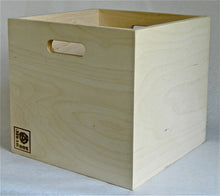 Load image into Gallery viewer, Birch Plywood LP Storage Box-SOLD OUT Preorders will ship the week of March 25th