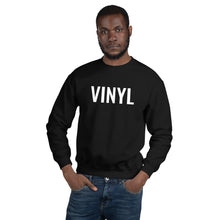 Load image into Gallery viewer, &quot;The Vinyl&quot; Unisex Black Sweatshirt
